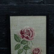 Brodert blomsterbilde