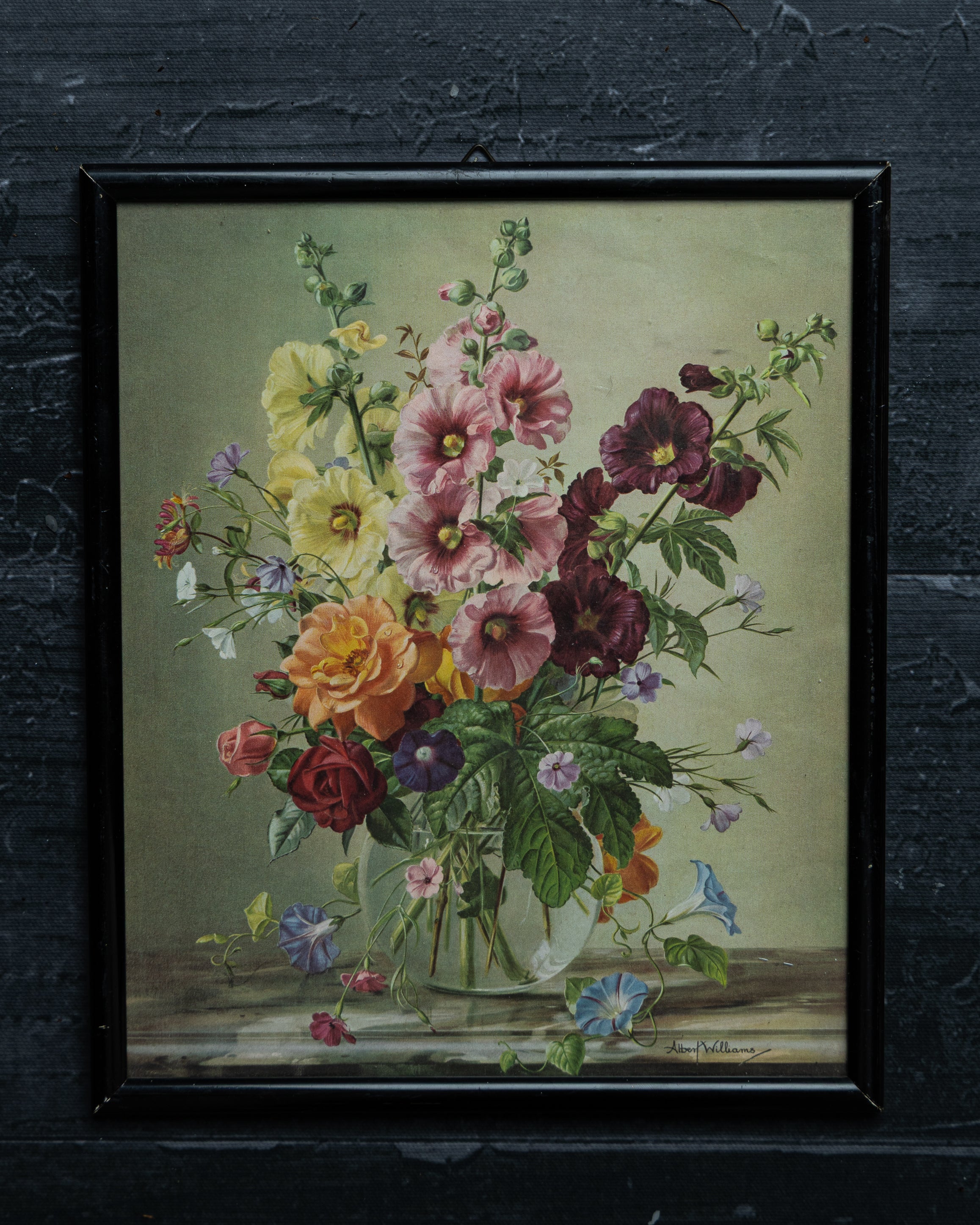 Bilde med blomstermotiv