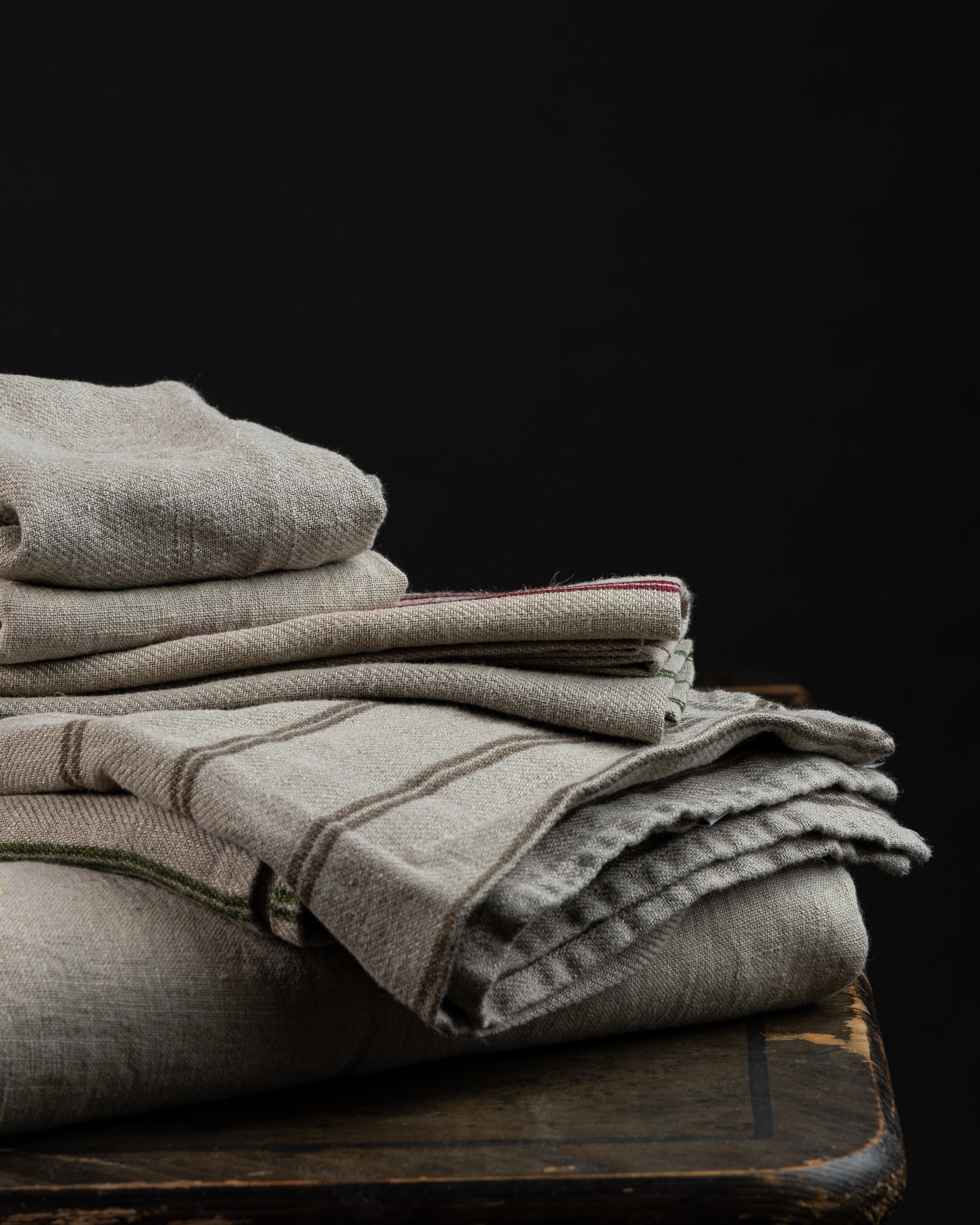 Linåker løper 44x140 cm - Natur og brun