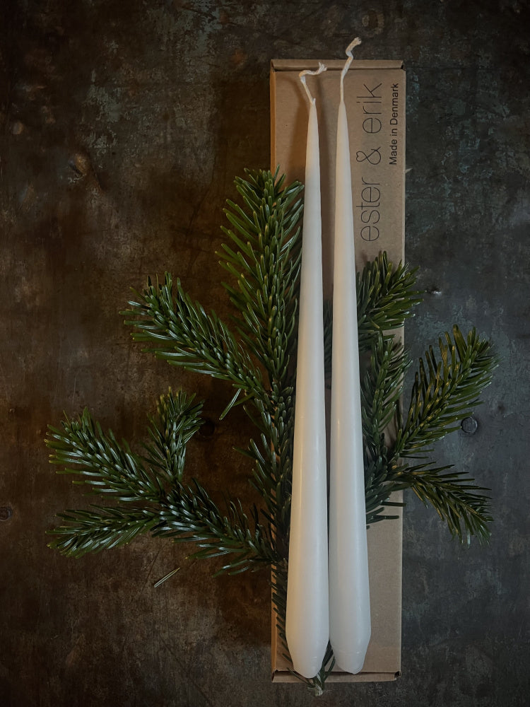 Stakelys 4 pk - Ivory