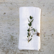 Tøyserviett 4 pk, elfenben