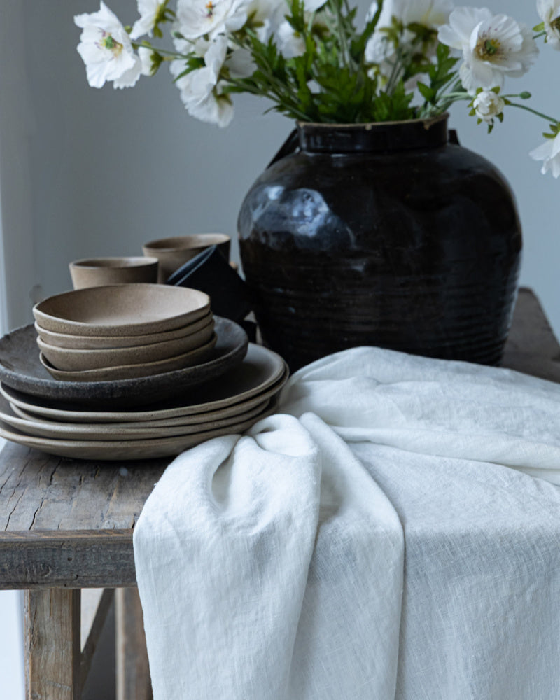 Linduk 142x270 cm - hvit