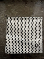 Serviett 40x40 cm sorte prikker