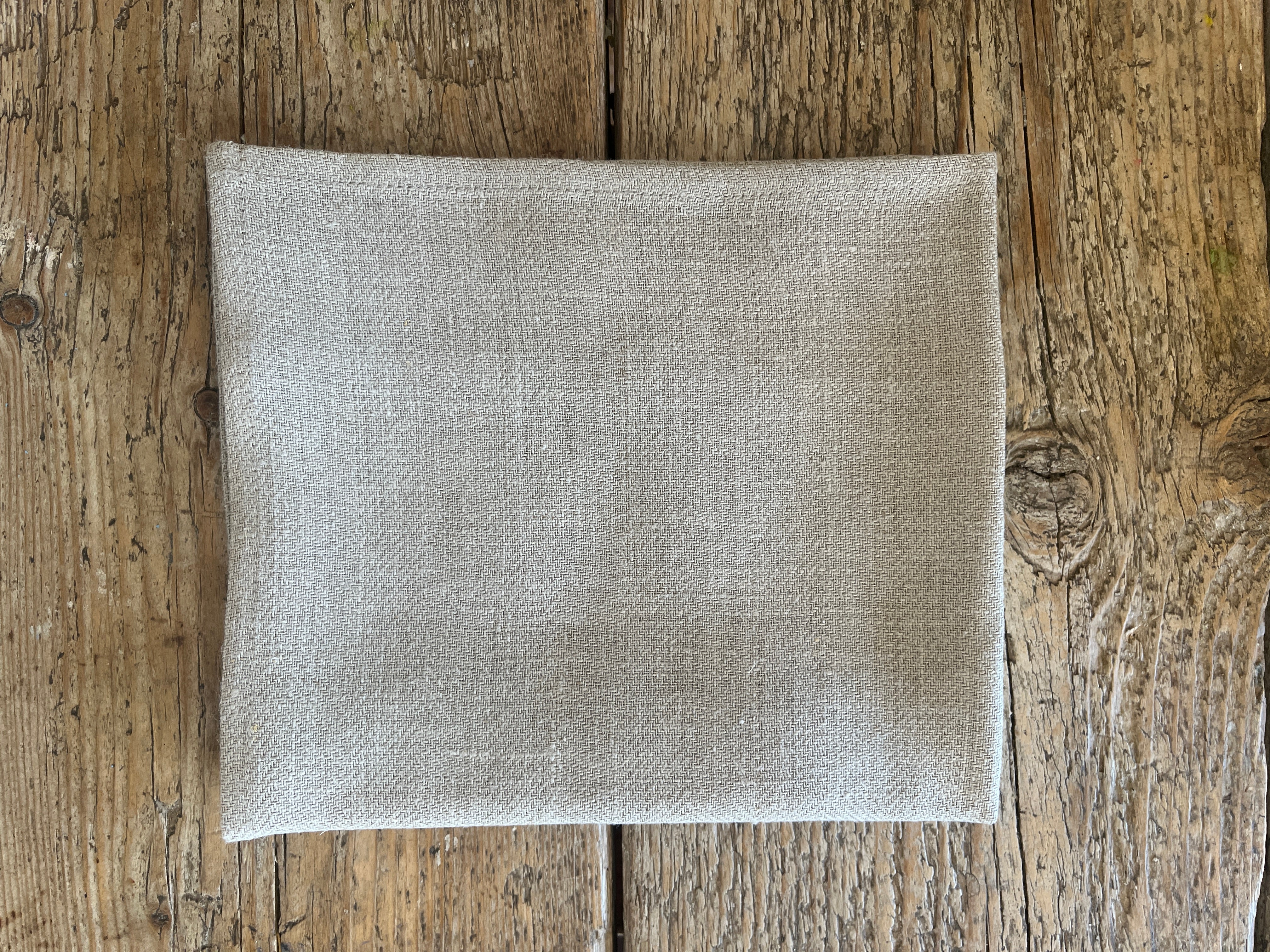 Kjøkkenhåndkle i natur 100% lin, 2stk