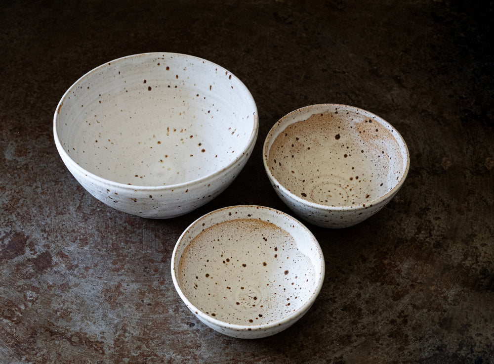 Håndlagd keramikkskål liten