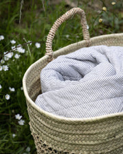 Stripete pledd, 140x180 cm