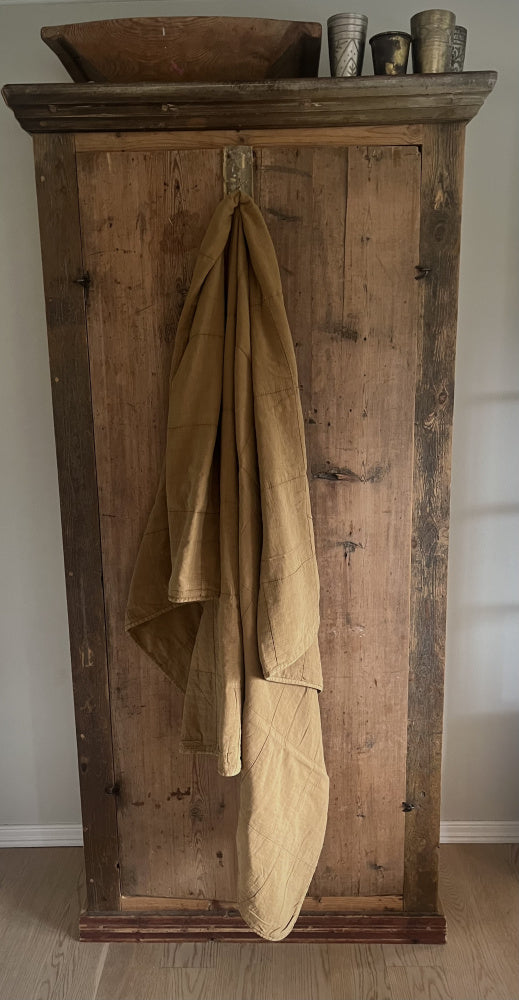 "Vintage" quiltet teppe - clay 130x180 cm