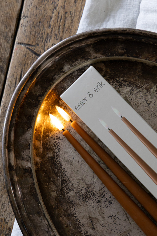 Led lys fra ester & erik 2 pk Raw Toffee