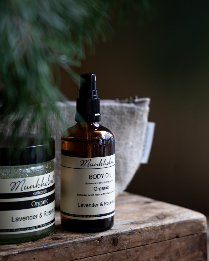 Organisk body oil - Lavender & Rosemary