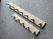 Knaggrekke av eik 5 knagger