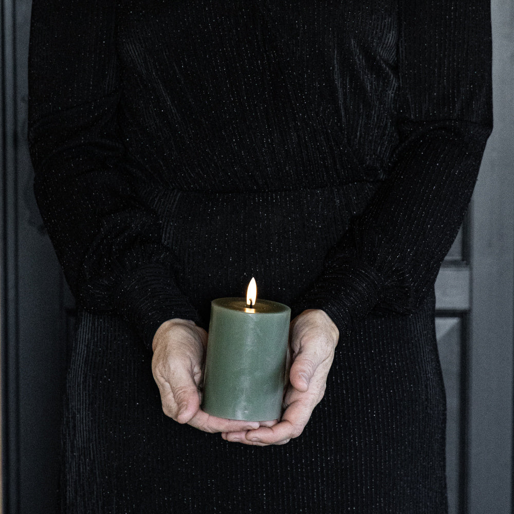 Kubbelys LED 10 cm - Green Soil