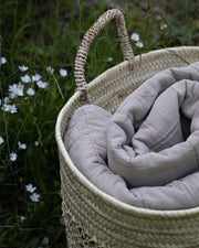 «Vintage» beige pledd 140x200 cm