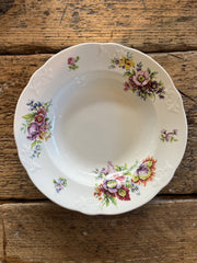 Skål Blomstermotiv 20 cm