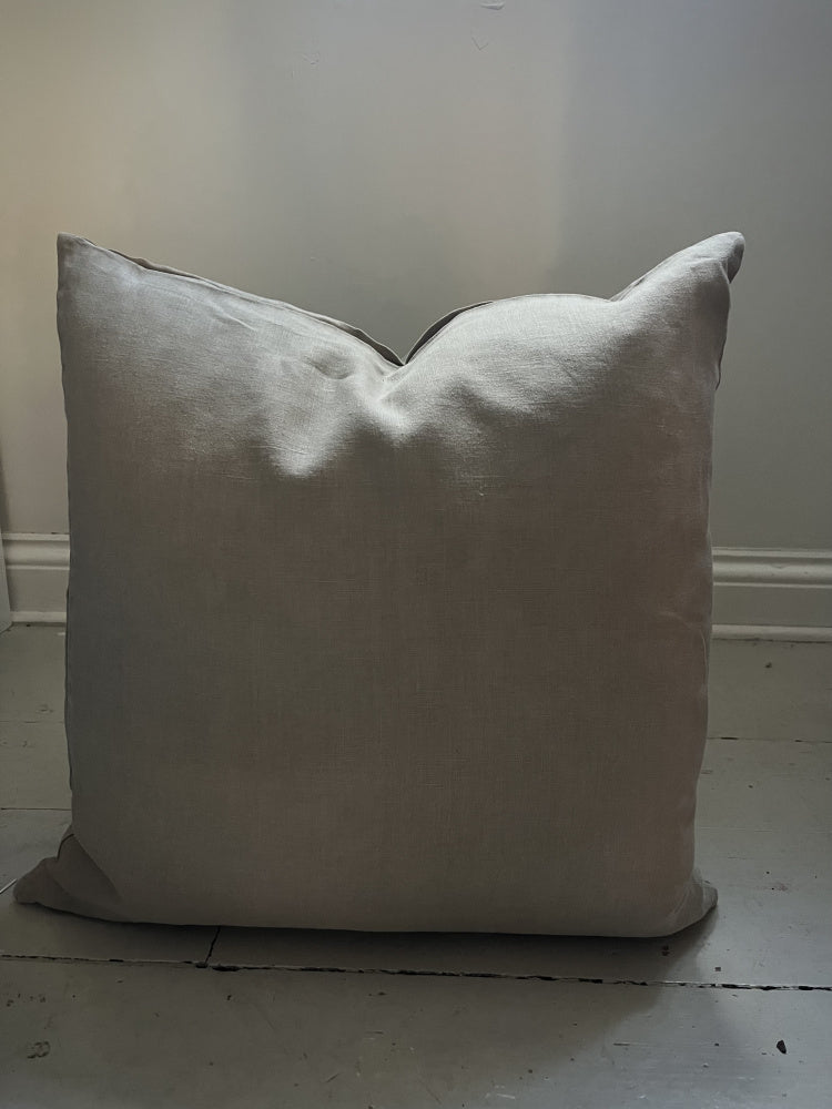 Putetrekk 50x50 cm linfarget