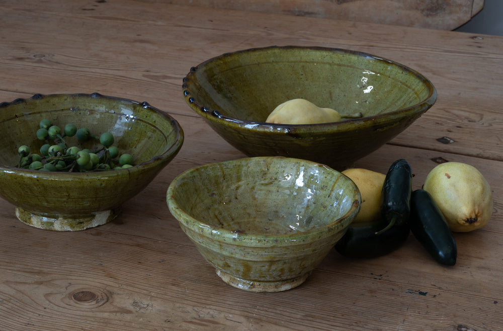 Tamegrout skål Str M - gul