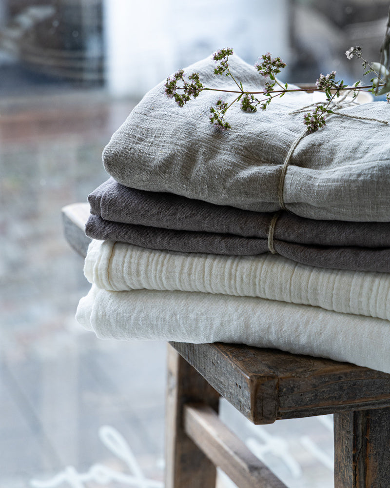 Linduk 142x270 cm - hvit