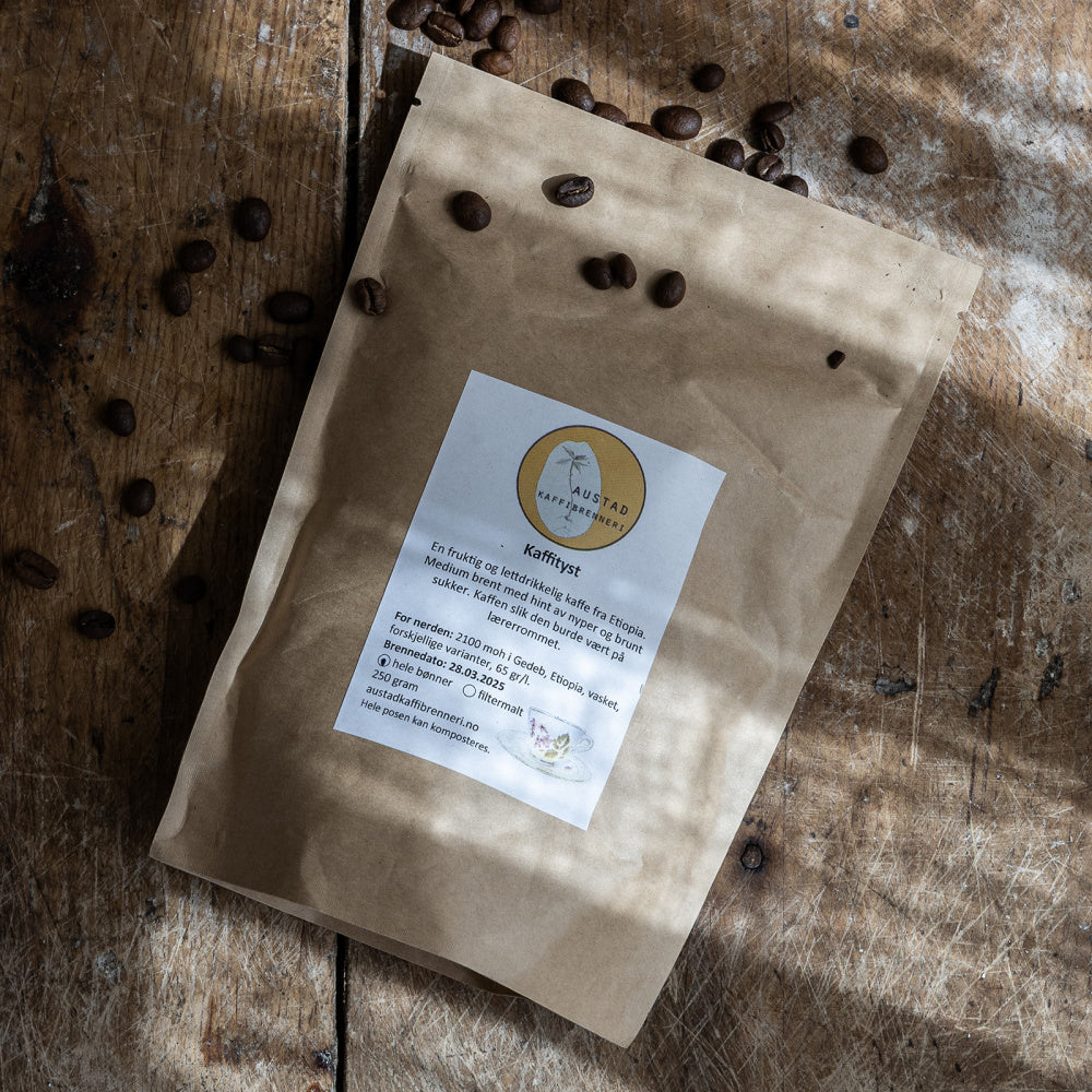 Kaffityst - hele bønner