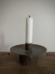 Kobberfarget lysestake - str M