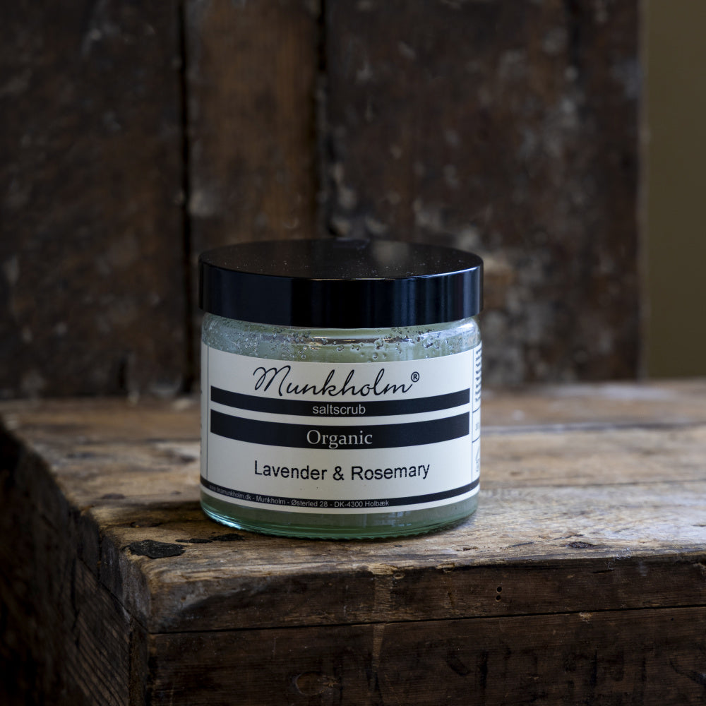 Organisk saltscrub - Lavender & Rosemary