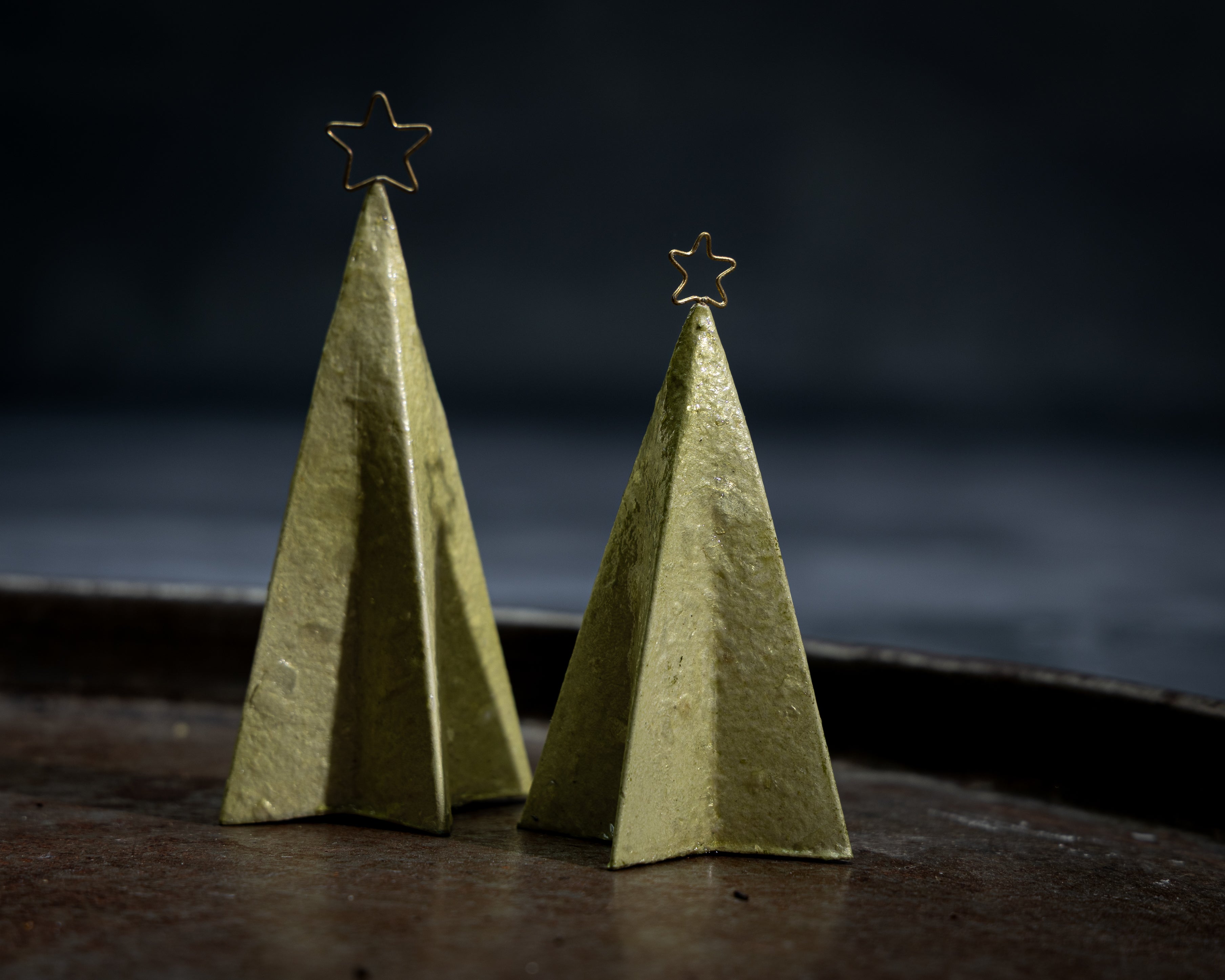 Juletre med stjerne 12 cm