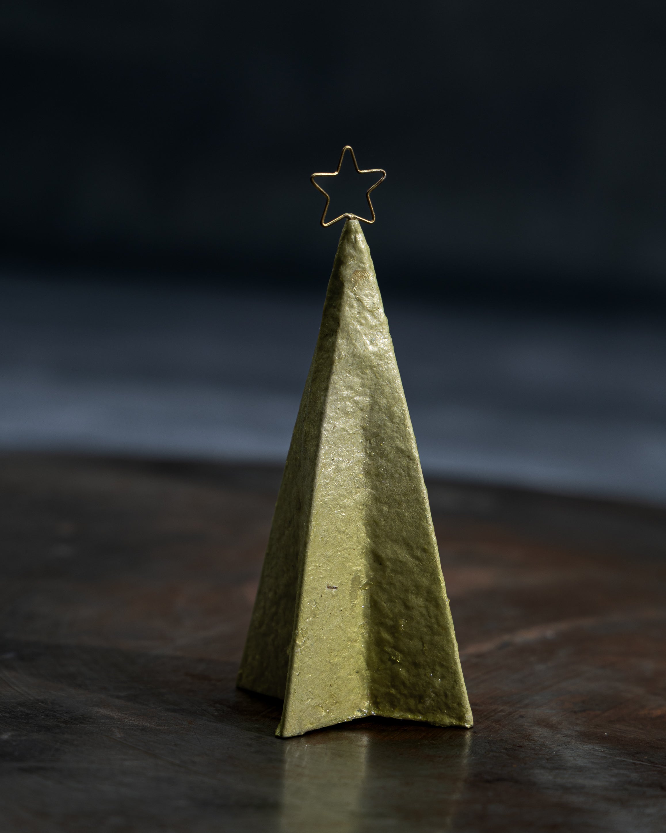 Juletre med stjerne 12 cm