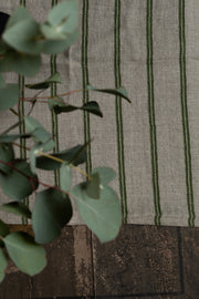 Linåker løper 44x140 cm - Natur og grønn