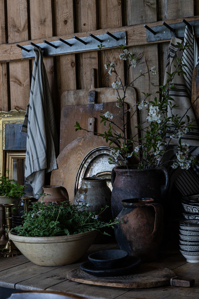 Knaggrekke av jern 7 knagger