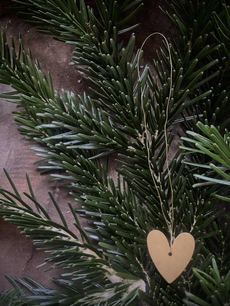 Hjerteornament 10 pakn- liten