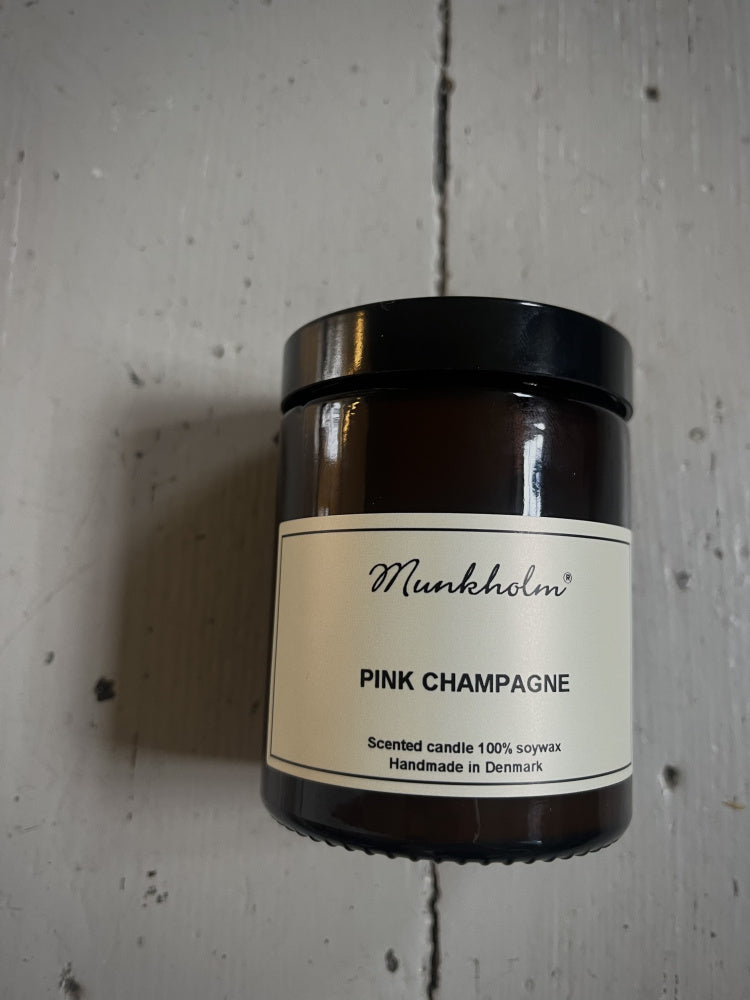 Munkholm soyavoks duftlys, Pink Champagne