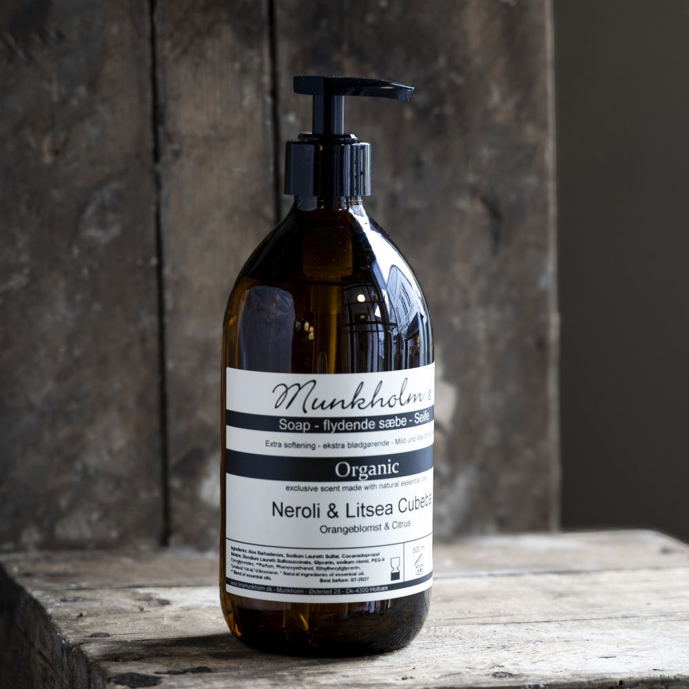 Organisk håndsåpe - Neroli & Lirsea Cubeba