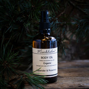 Organisk body oil - Lavender & Rosemary