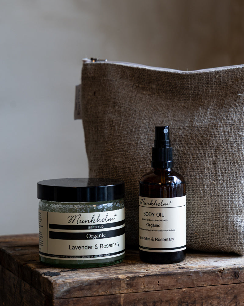 Organisk saltscrub - Lavender & Rosemary