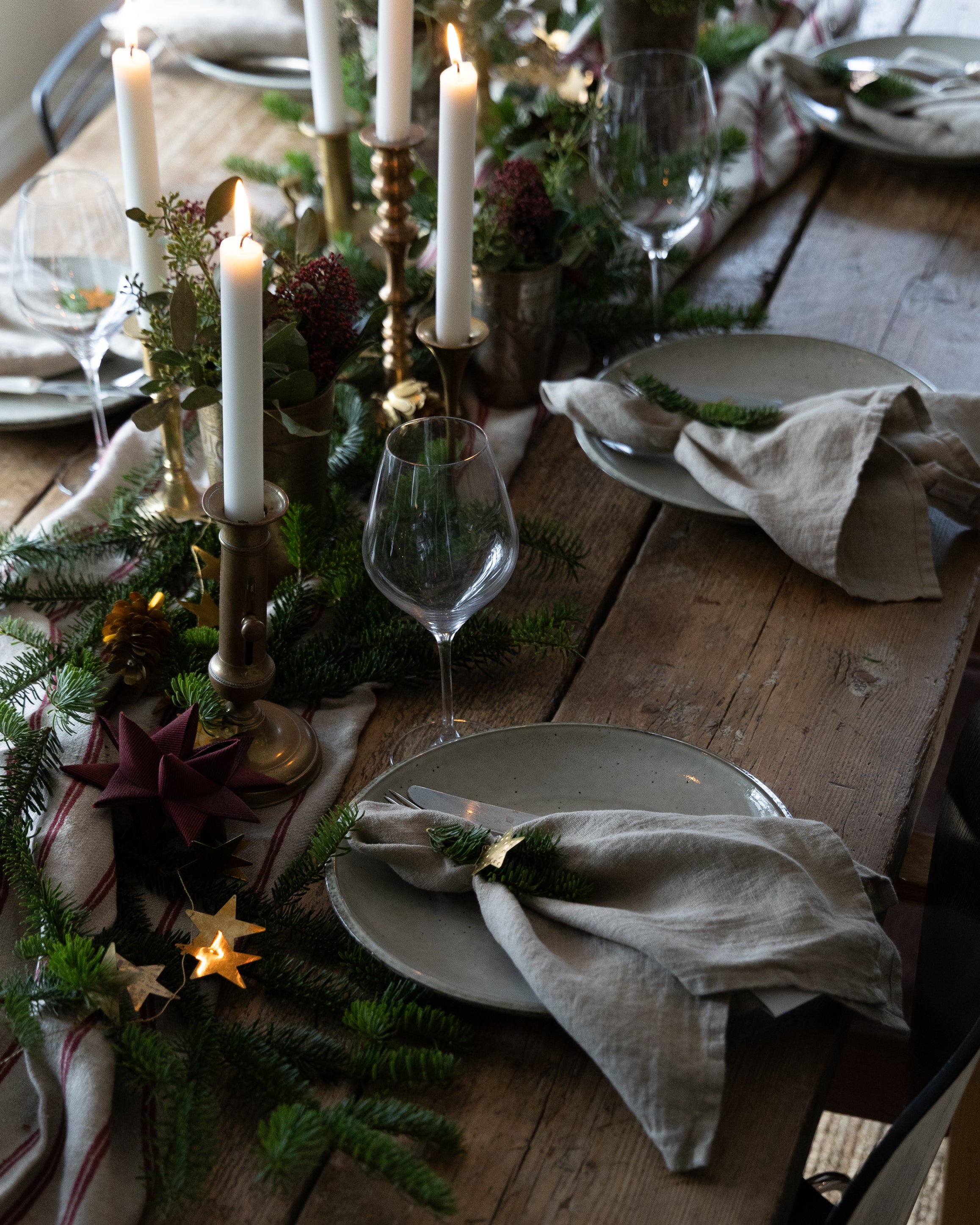 Linserviett Gård 43x43 cm