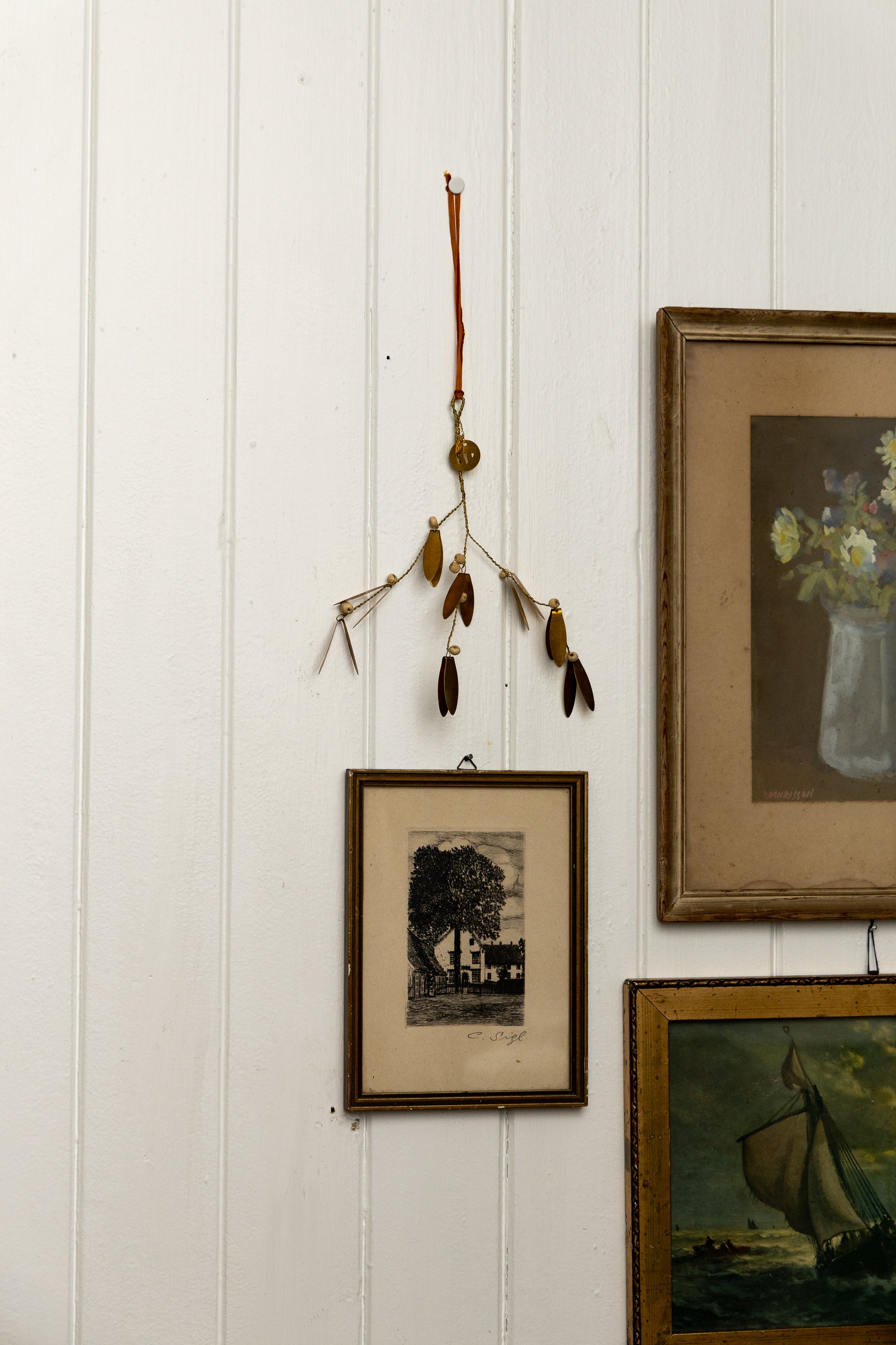 Misteltein med treperler