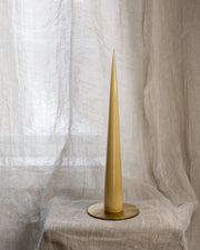 Kjeglelys 37 cm - Ginger - lakkert