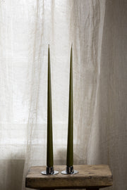Stakelys 2 pk -Olive glow- 42cm