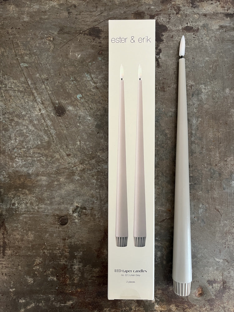 Led lys fra ester&erik 2 pk, Linen Grey