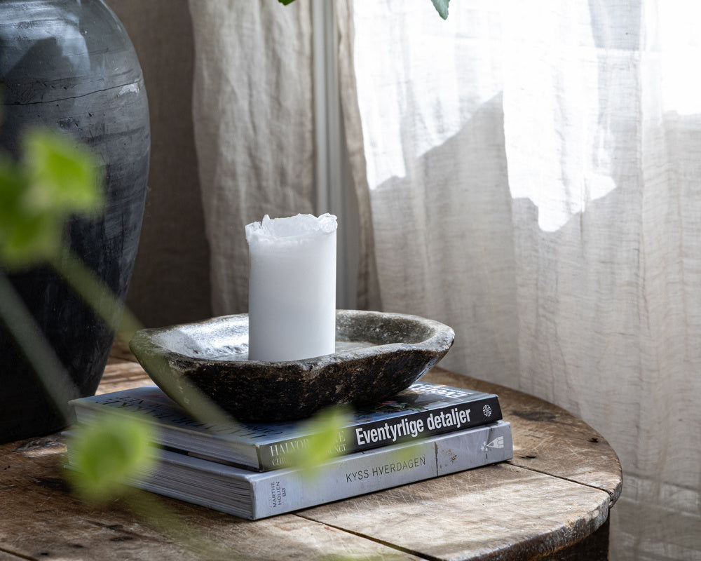 Vintage stort marmorfat #9