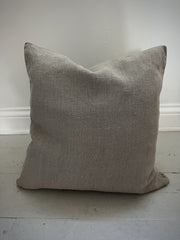 Putetrekk lin 45x45cm - Natur