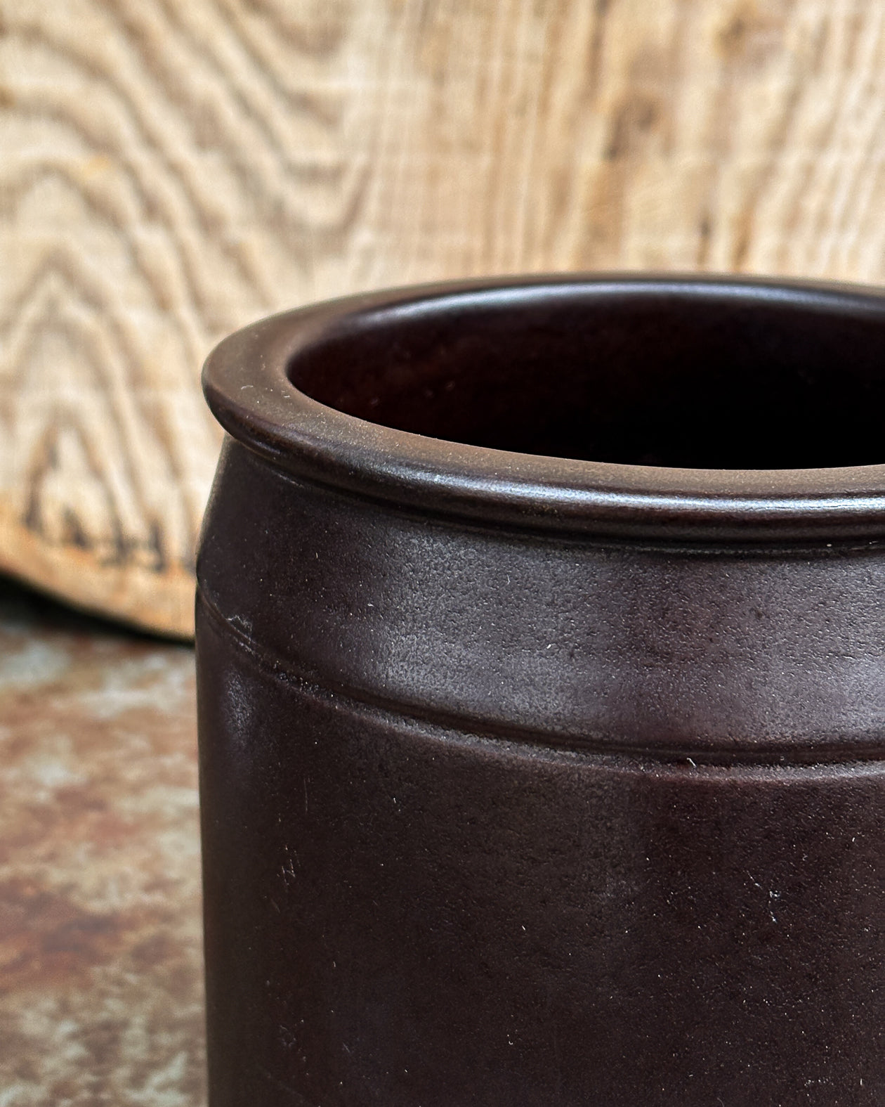 Höganäs keramikk krukke 13 cm, 1L