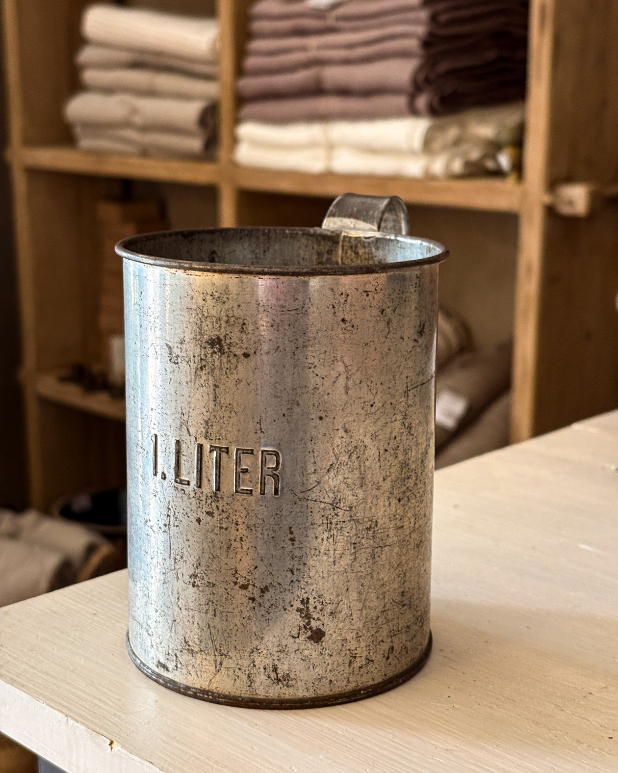 Gammelt litermål 1 liter