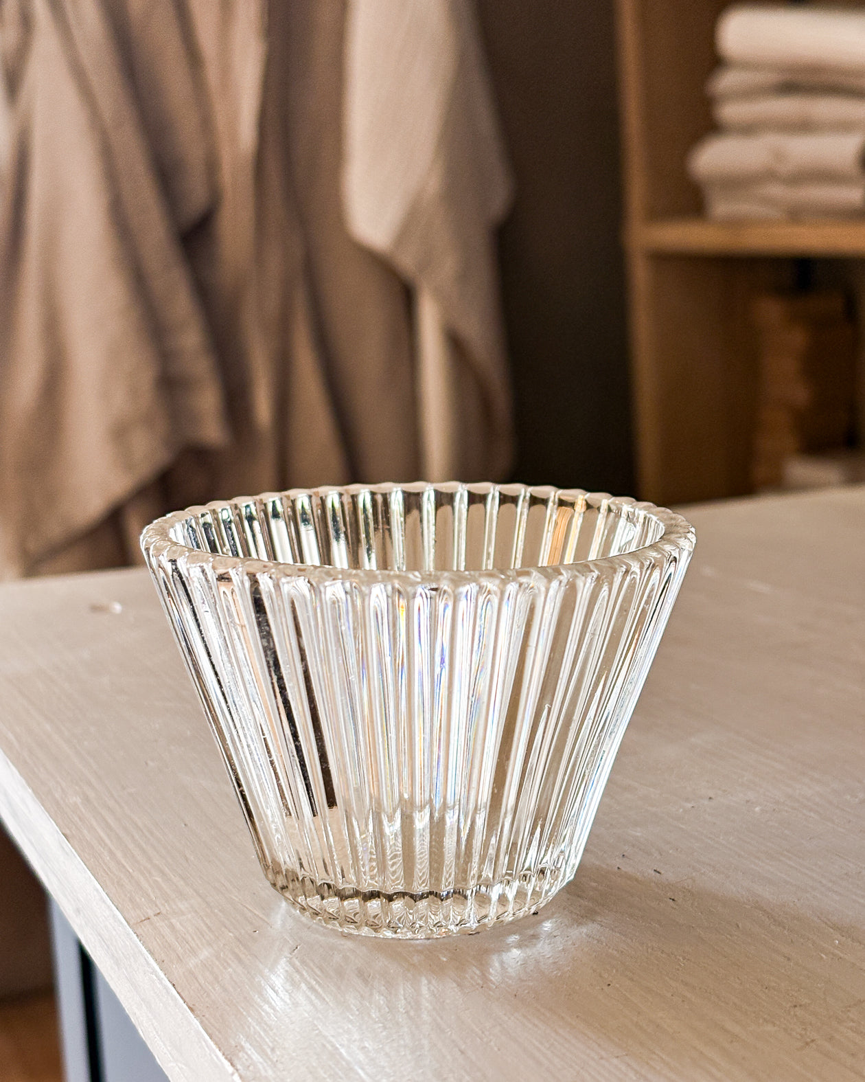 Liten skål i glass