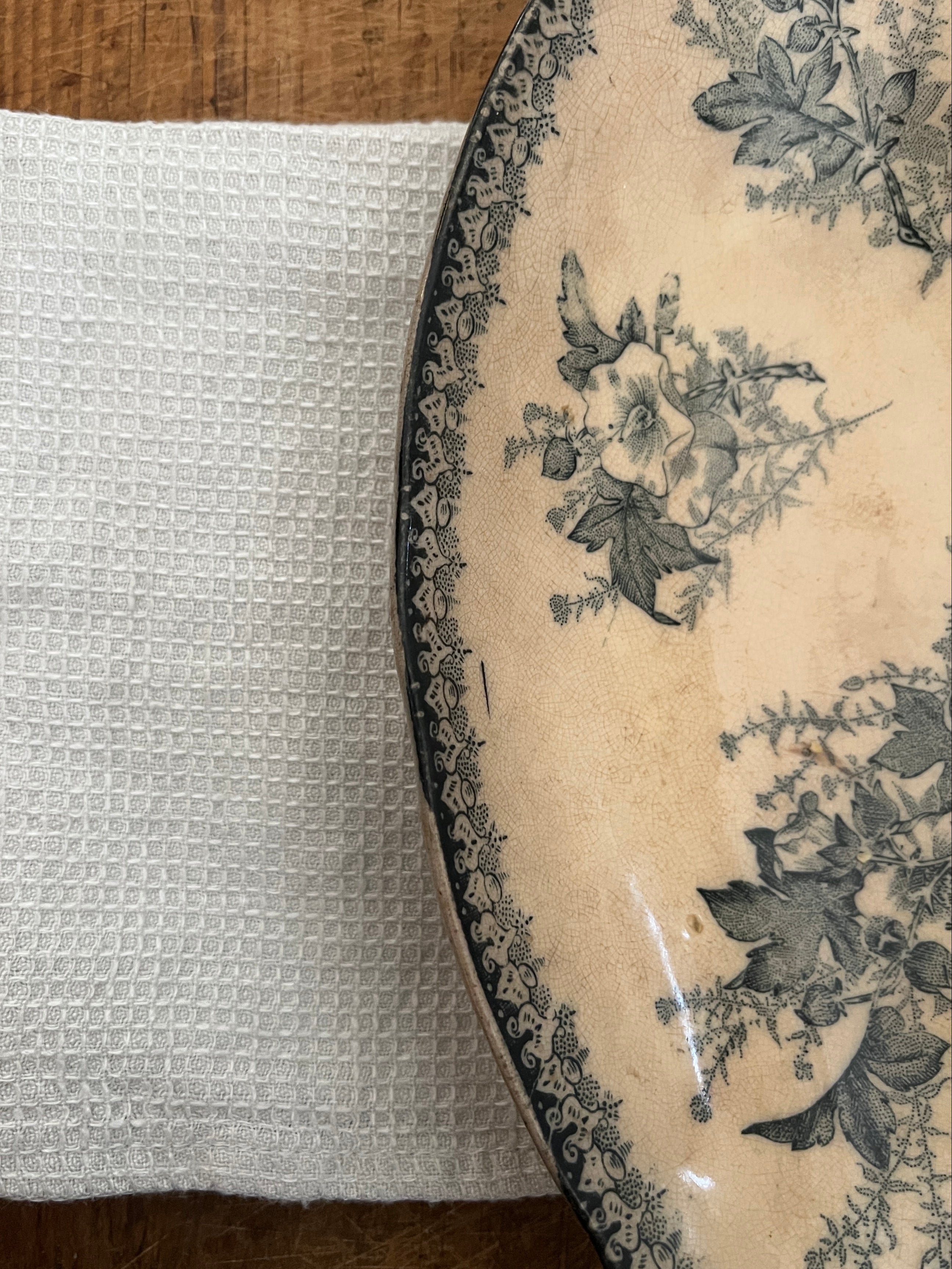 Kjøkkenklut i slitesterk vevd lin - Lin