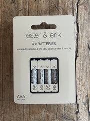 AAA batterier til LED stakelys