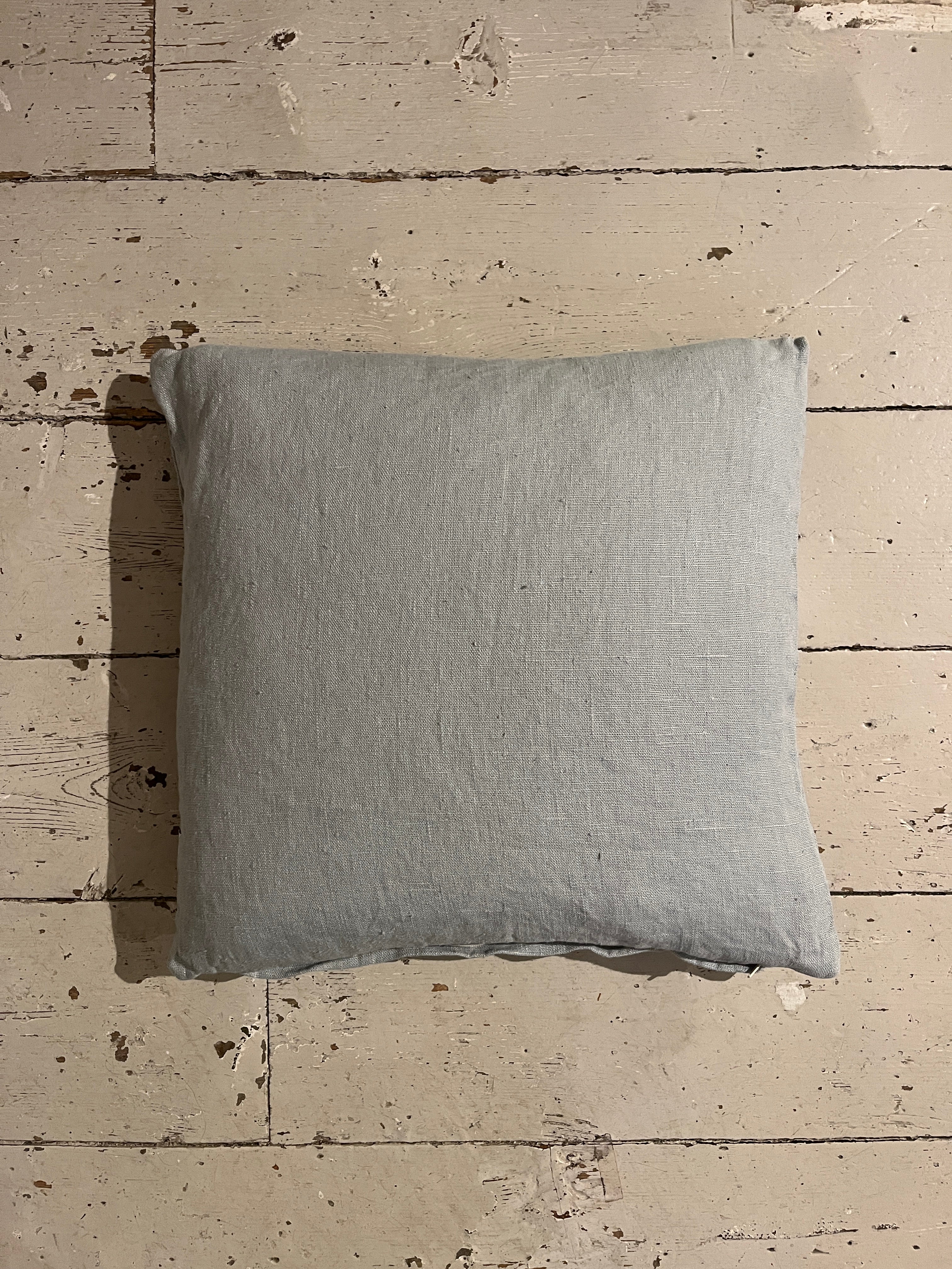 Putetrekk 45x45 cm - støvet blå