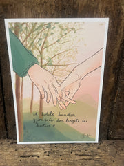 Kort - Holde hender