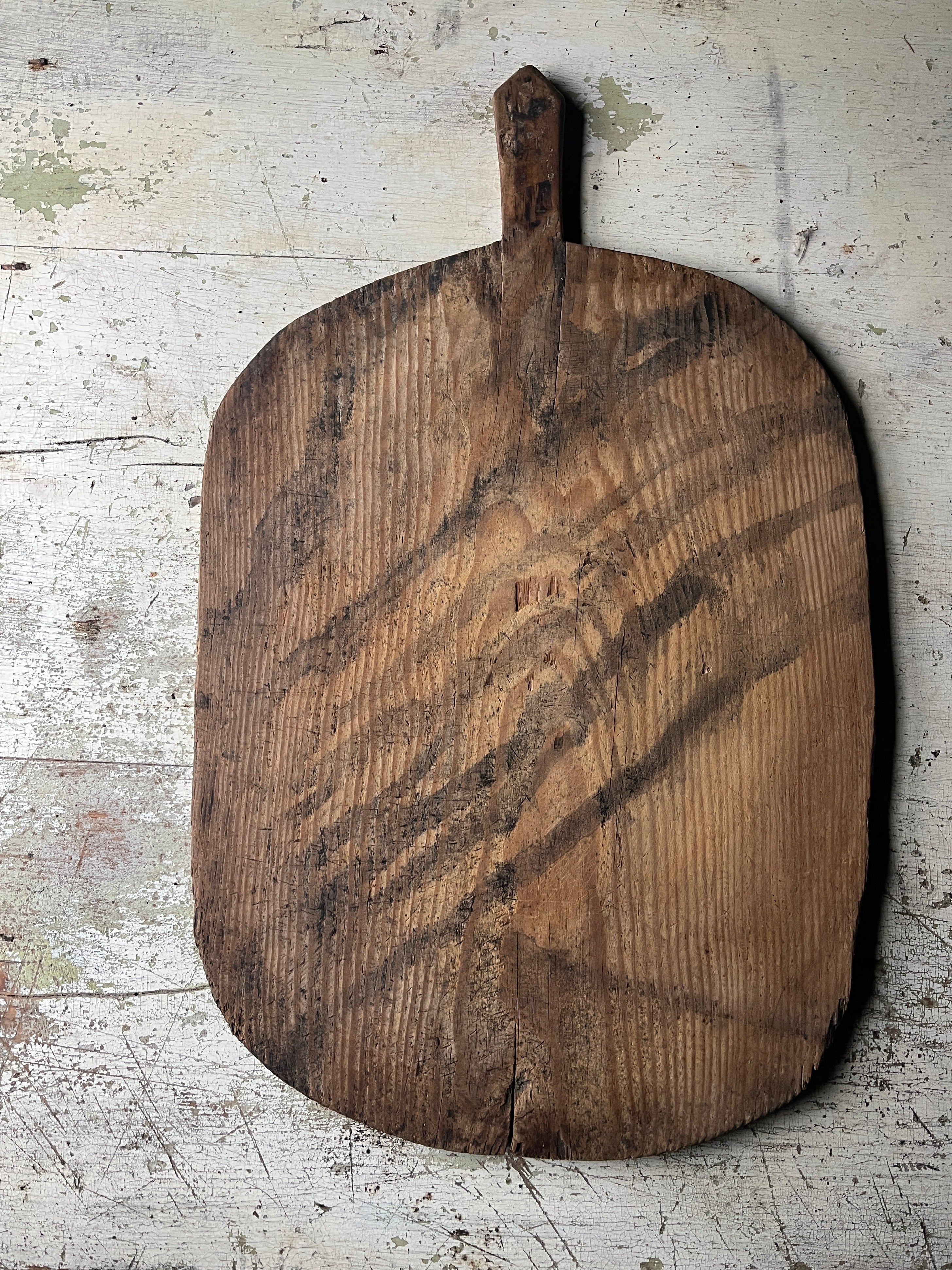 Vintage fjøl  47x35cm #128