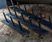 Knaggrekke av jern 3 knagger