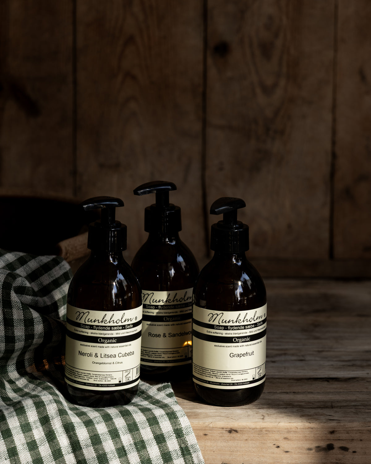 Organisk håndsåpe - Rose & Sandelwood 250 ml