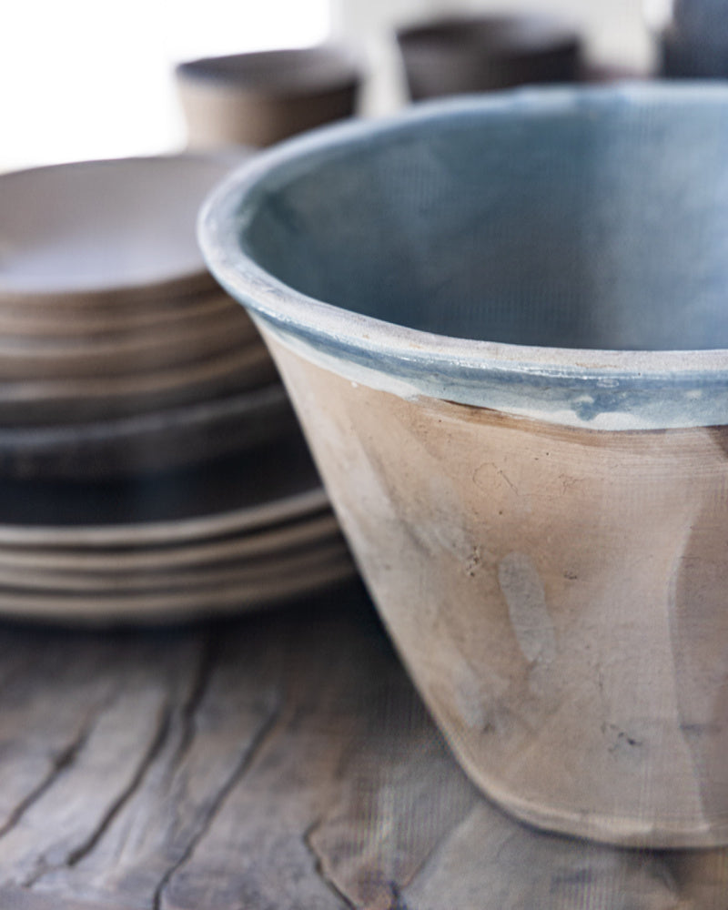 Keramikkskål Str M - blå